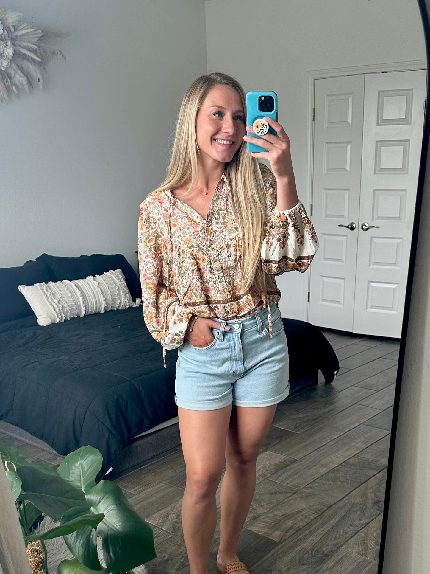 Chelsea Boho Floral Blouse