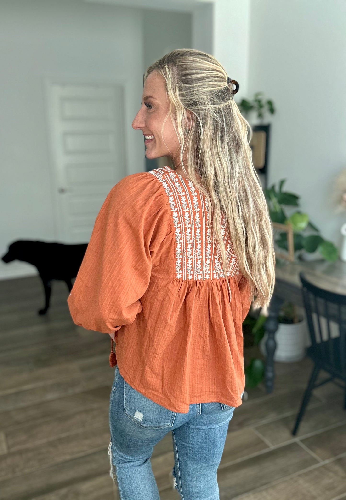 Sienna Embroidered Blouse