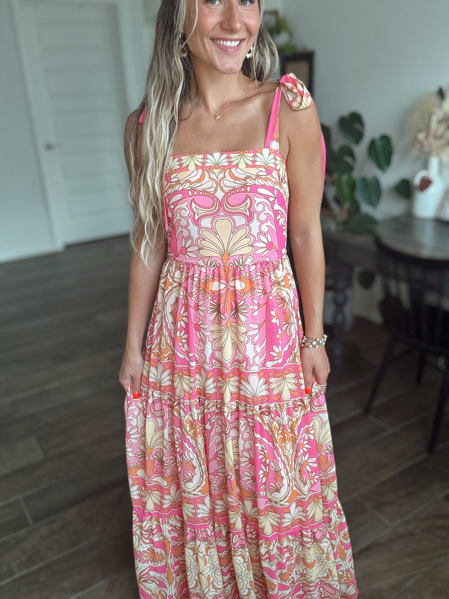 Pink Lemonade Maxi Dress š