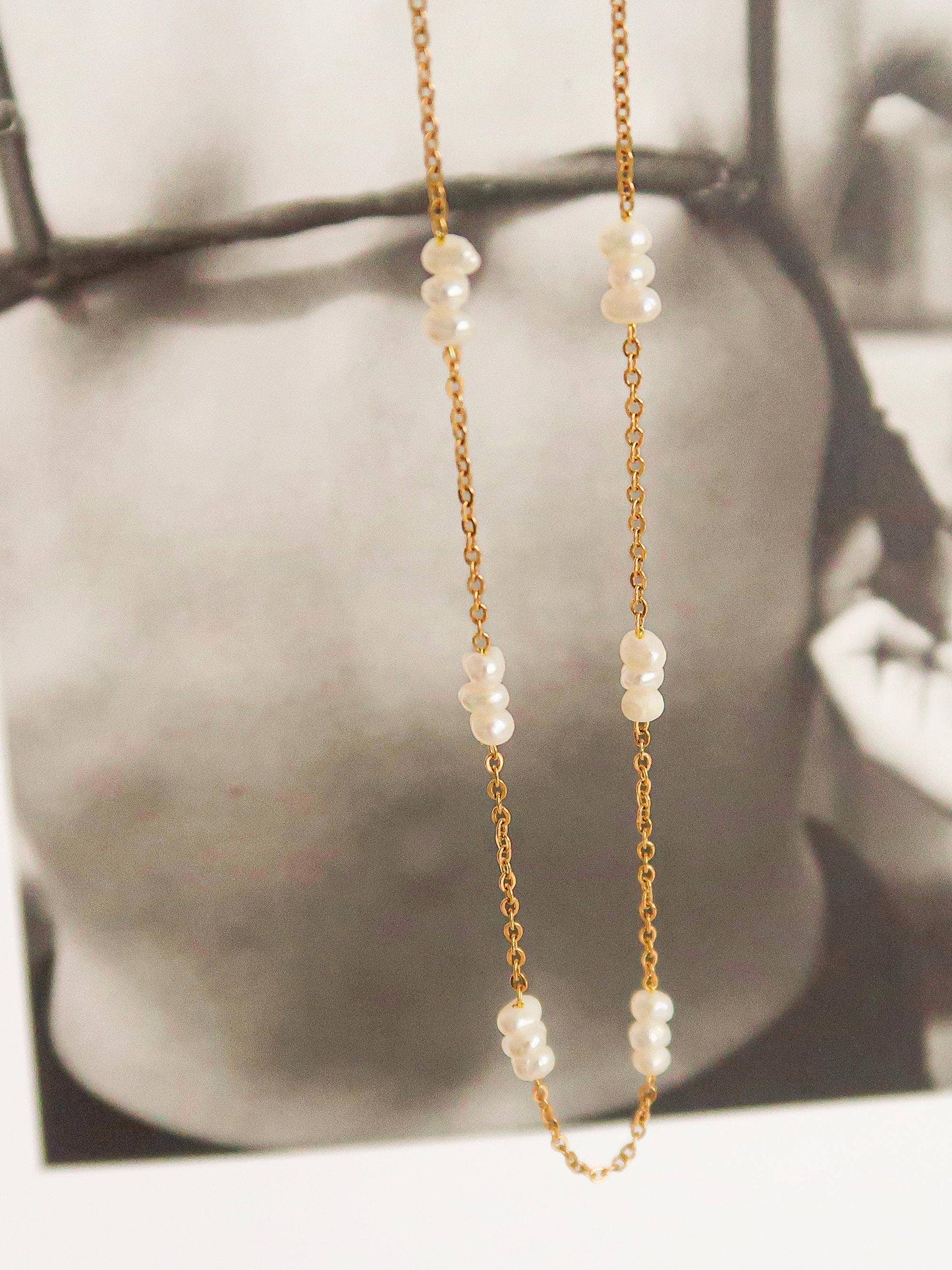 Leilani Petite Multi Pearl Necklace
