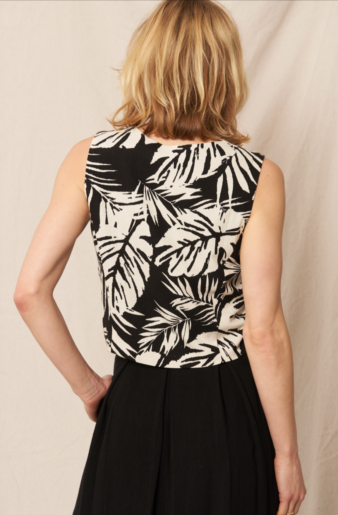 Blake Tropical Printed Vest
