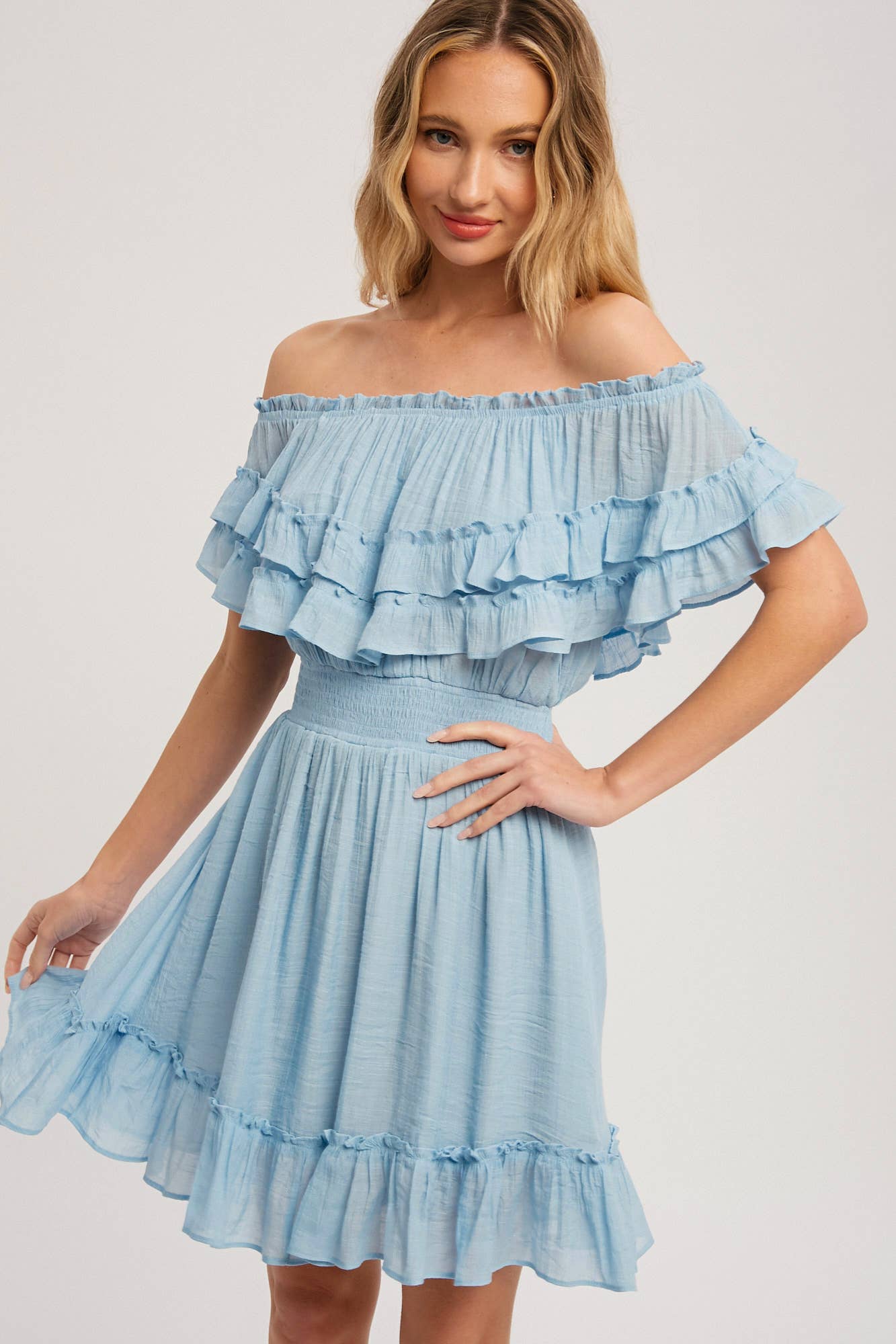 Marina Off Shoulder Dress