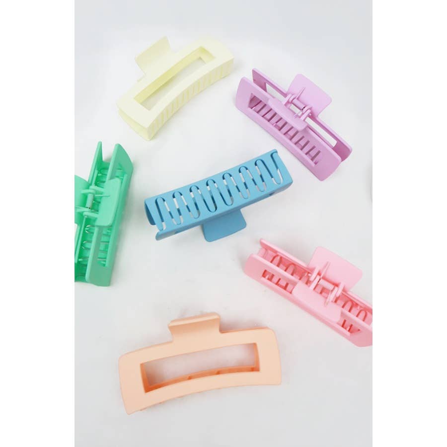 Pastel Matte Jumbo Hair Claw