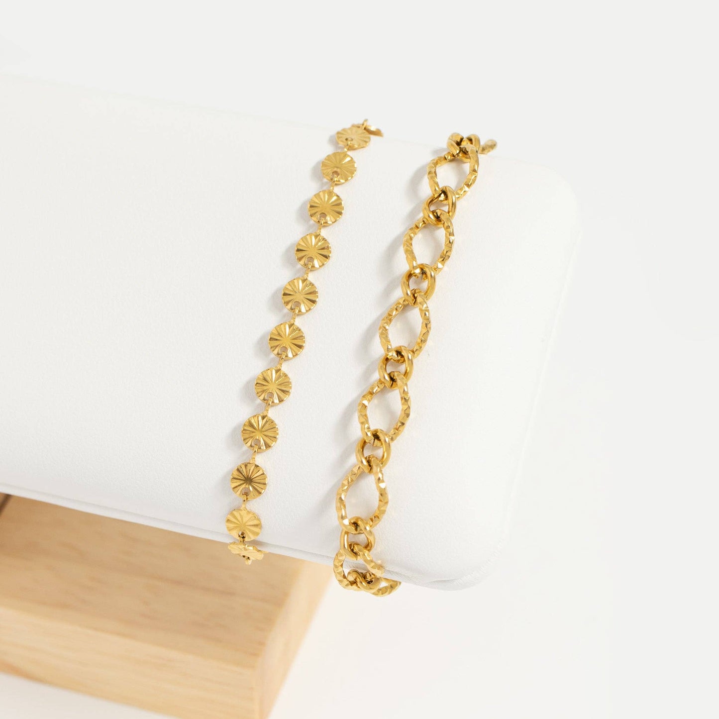 Sunburst Chain Bracelet - Gold