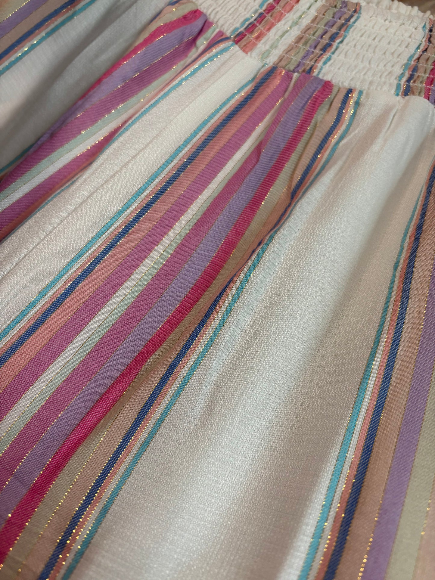 Multi Striped Flowy Pant
