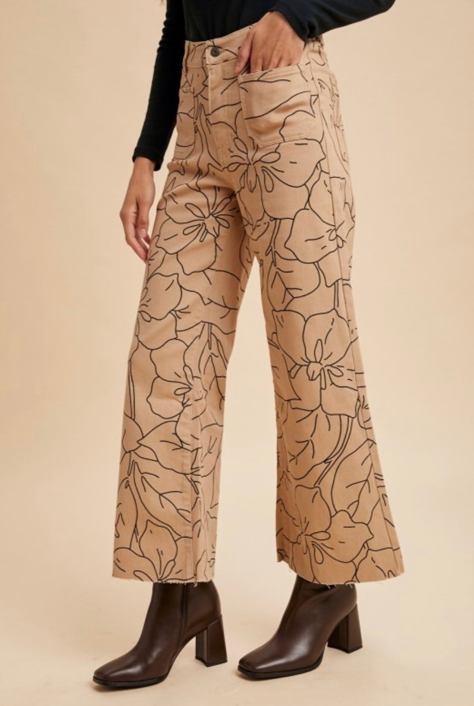 Sandstone Denim Pants