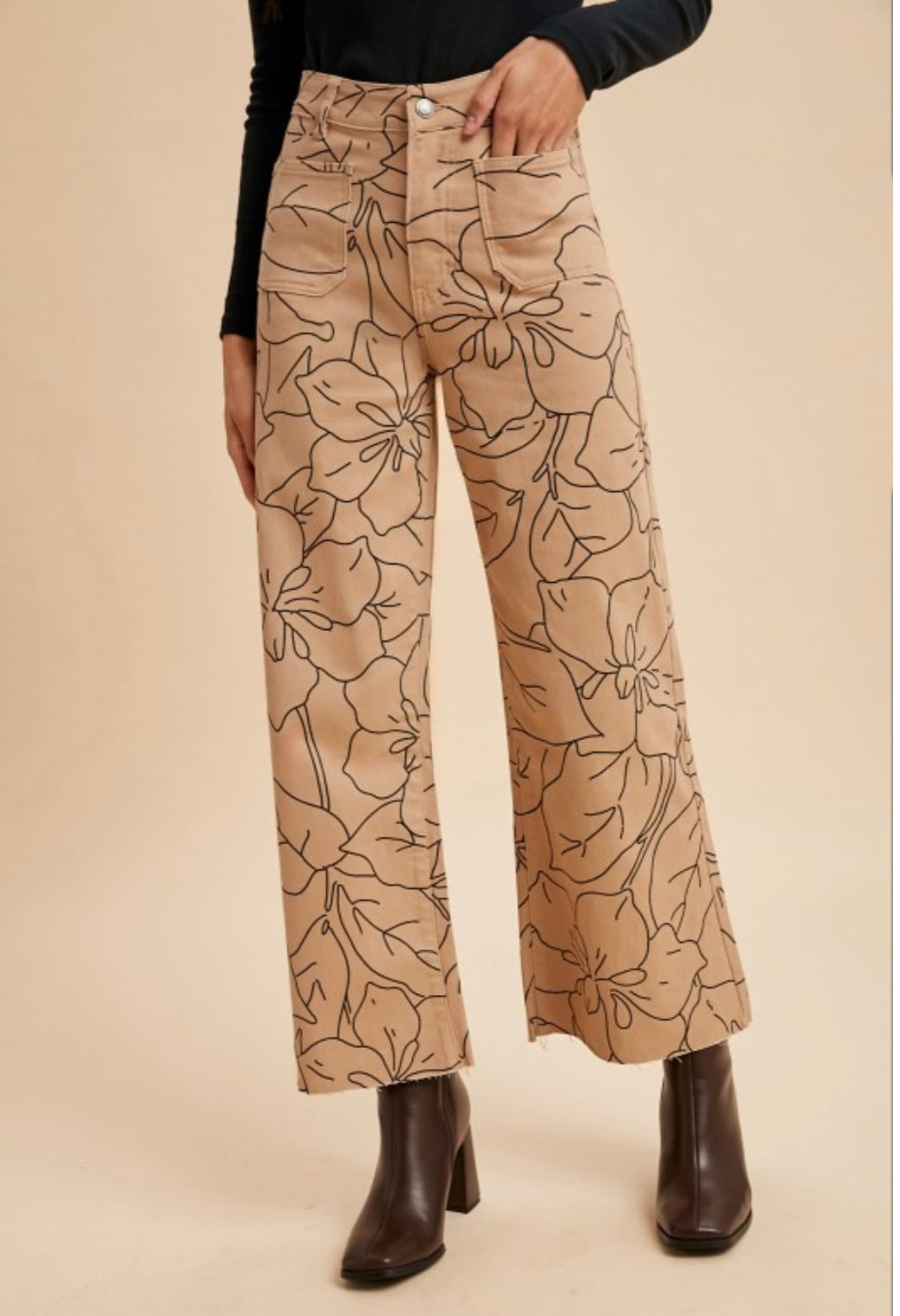 Sandstone Denim Pants