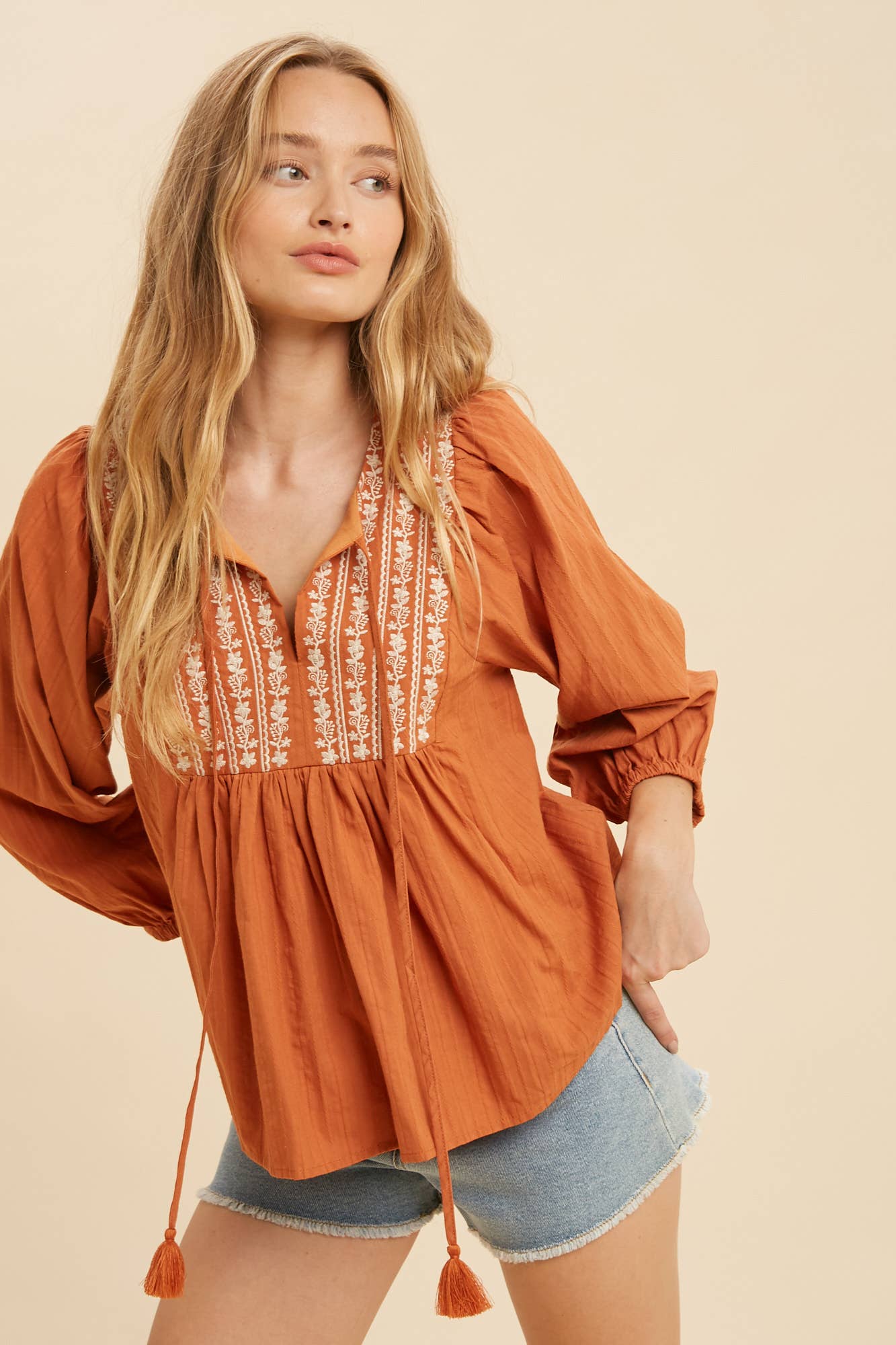 Sienna Embroidered Blouse