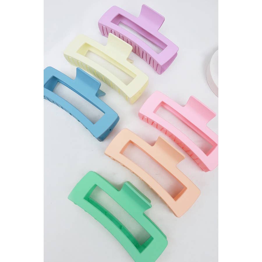 Pastel Matte Jumbo Hair Claw
