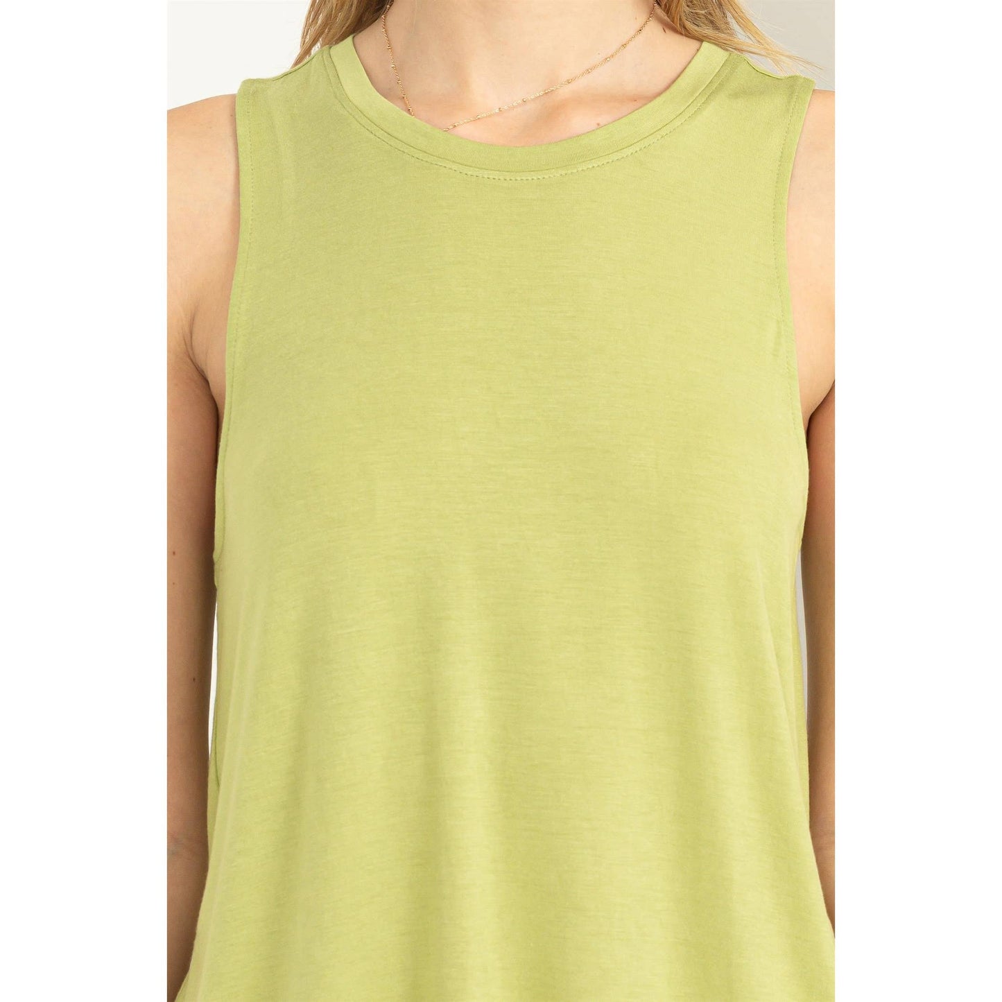 Kiwi Slub Knit Tank