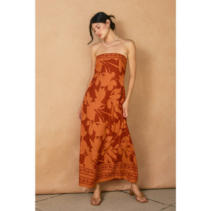 Sunset Palms Dress