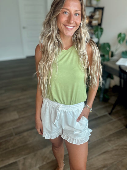 Kiwi Slub Knit Tank