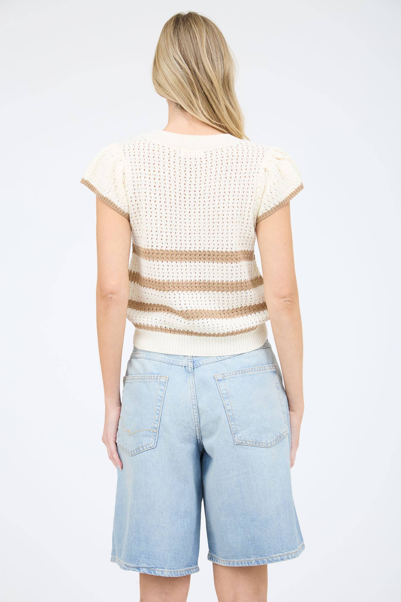 Crochet Knit Top