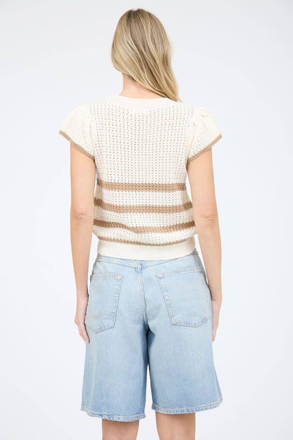 Crochet Knit Top