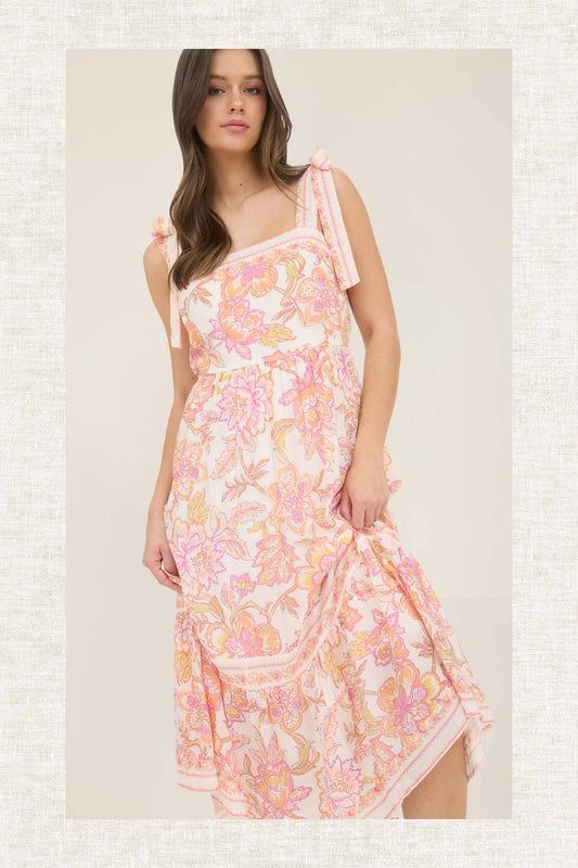 Birdie Midi Dress 🌸