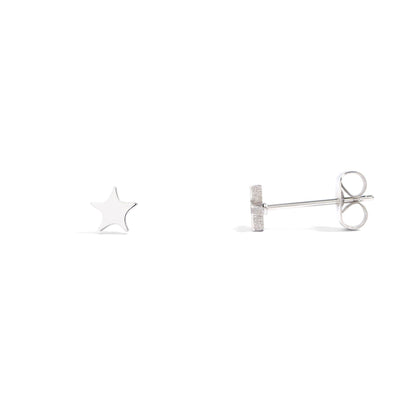 Itty Bitty Star Earrings: Gold