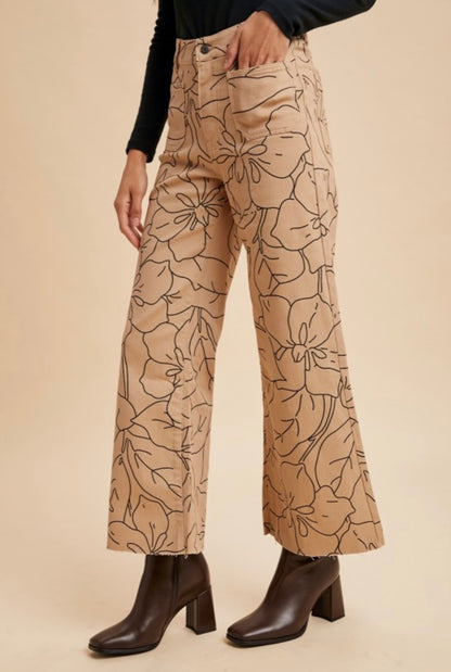 Sandstone Denim Pants